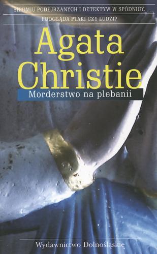 Okładka książki Morderstwo na plebanii / Agatha Christie ; tł. Wacława Komarnicka.