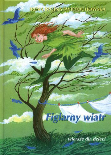 Okładka książki  Figlarny wiatr : wiersze dla dzieci  1