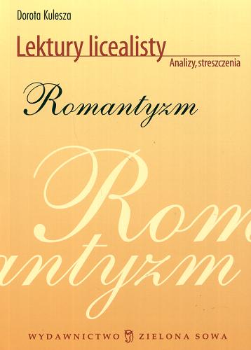 Okładka książki  Romantyzm  2