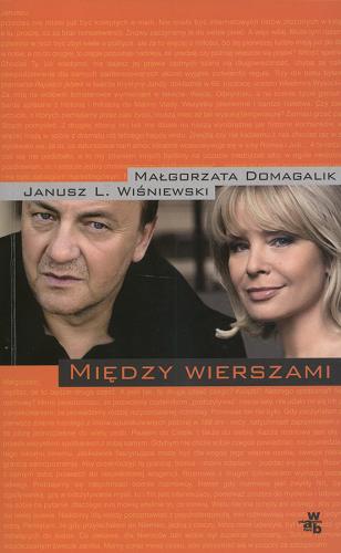 Okładka książki Między wierszami /  Małgorzata Domagalik, Janusz L. Wiśniewski.
