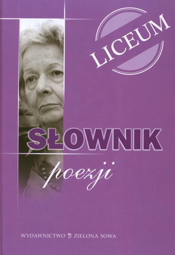 Okładka książki Słownik poezji : liceum / Artur Dzigański.