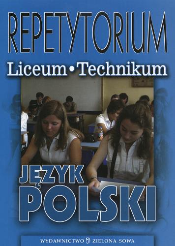 Okładka książki  Język polski : repetytorium liceum, technikum  3