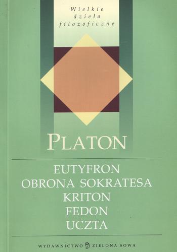 Okładka książki Eutyfron / Plato ; tł. Władysław Witwicki.