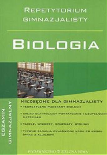 Okładka książki  Biologia :  repetytorium gimnazjalisty  1