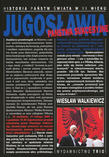 Okładka książki  Jugosławia : państwa sukcesyjne  1