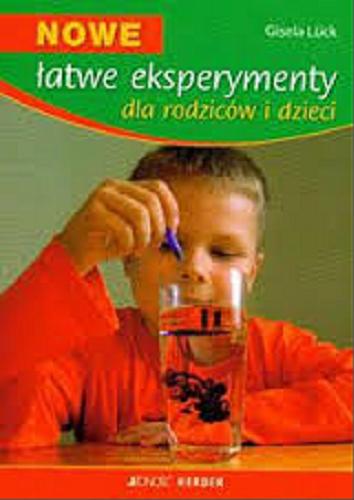 Okładka książki  Nowe łatwe eksperymenty dla rodziców i dzieci  2
