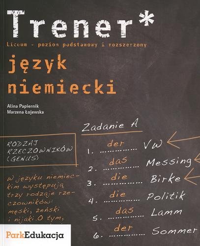 Okładka książki Język niemiecki /  Alina Papiernik, Marzena Łojewska.