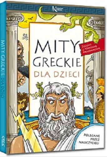 Okładka książki  Mity greckie dla dzieci  1