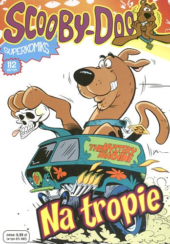 Okładka książki Scooby-Doo : na tropie / tekst Chris Duffy [et al.] ; kolor Patricia Mulvihill ; szkic Ivan Brunetti [et al.] ; [tłumaczenie Agata Hajpel].