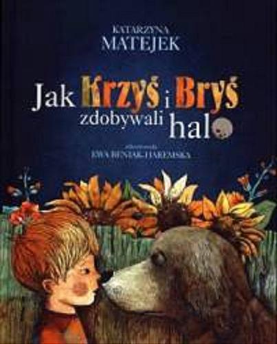 Okładka książki Jak Krzyś i Bryś zdobywali halo / Katarzyna Matejek ; zil. Ewa Beniak-Haremska.