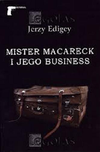 Okładka książki Mister MacAreck i jego business / Jerzy Edigey.