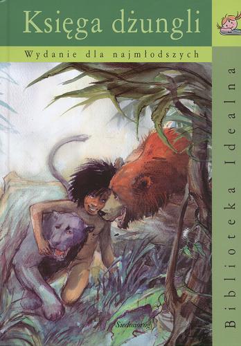 Okładka książki Księga dżungli / [przekład i opracowanie na podstawie tekstu Rudyarda Kiplinga Piotr Doczekalski] ; ilustracje Andrzej Krawczak.