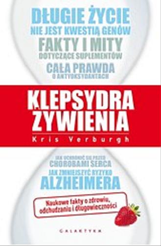 Okładka książki Klepsydra żywienia / Kris Verburgh ; przekład Katarzyna Babicz.