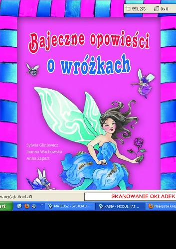 Okładka książki Bajeczne opowieści o wróżkach / Sylwia Gliniewicz, Joanna wachowska, Anna Zapart, il. Marta Blachuta
