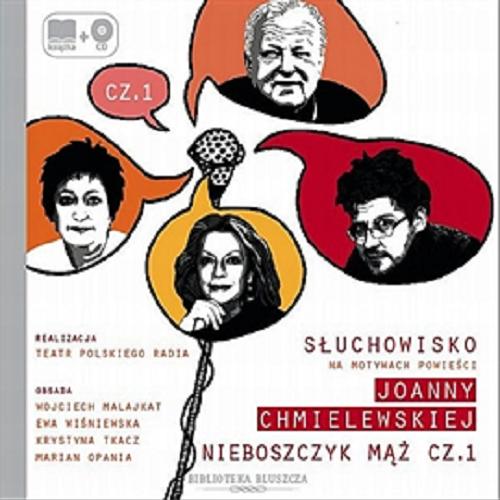 Okładka książki Nieboszczyk mąż : [Dokument dźwiękowy] słuchowisko. Cz. 1 / Joanna Chmielewska.