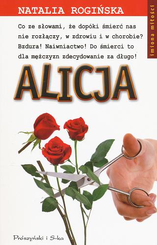 Okładka książki Alicja / Natalia Rogińska.