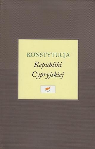 Konstytucja Republiki Cypryjskiej = Syntagma tis Kyprakis Dimokratias Tom 5.9