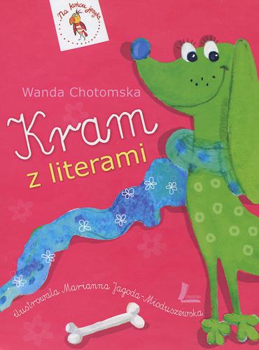 Okładka książki Kram z literami / Wanda Chotomska ; il. Marianna Jagoda-Mioduszewska.