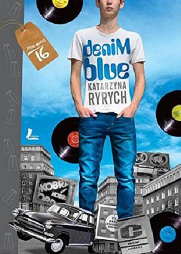 Okładka książki Denim blue / Katarzyna Ryrych.