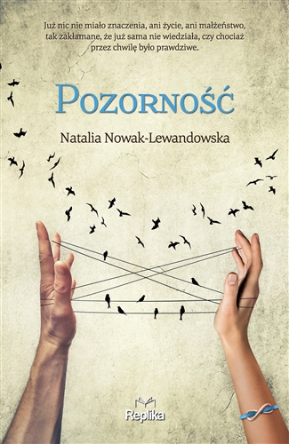 Okładka książki Pozorność / Natalia Nowak-Lewandowska.