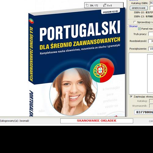 Okładka książki Portugalski dla średnio zaawansowanych / [aut. Dorota Dulańska, Adam Gładyszewski].