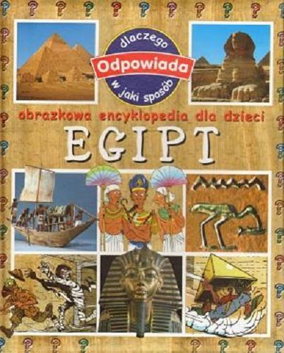 Okładka książki  Egipt : obrazkowa encyklopedia dla dzieci  1