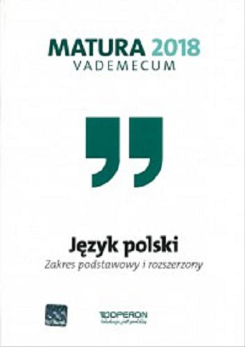Okładka książki  Język polski : zakres podstawowy i rozszerzony : matura vademecum  4