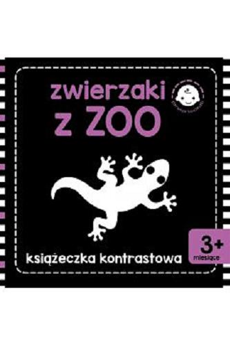 Okładka książki  Zwierzaki w zoo : książeczka kontrastowa.  9