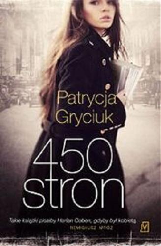 Okładka książki 450 stron [E-book] / Patrycja Gryciuk.