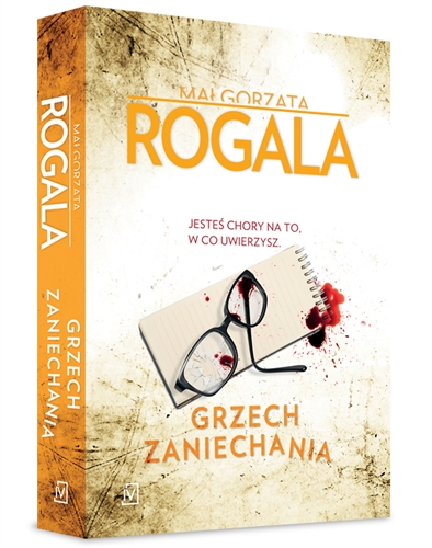 Okładka książki Grzech zaniechania / Małgorzata Rogala.