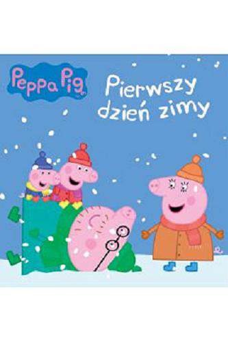 Okładka książki Zimowe opowieści Peppy / [postać świnki Peppy stworzyli Neville Astley i Mark Baker].