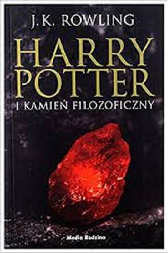Okładka książki Harry Potter i Kamień Filozoficzny / J. K. Rowling ; tłumaczenie Andrzej Polkowski.