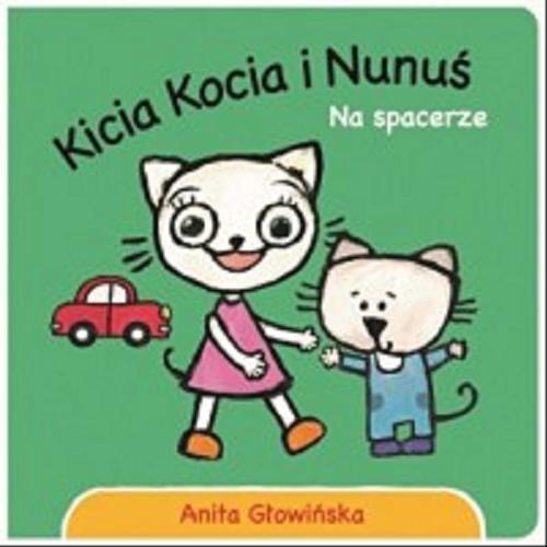 Okładka książki Na spacerze / [napisała i zilustrowała] Anita Głowińska.