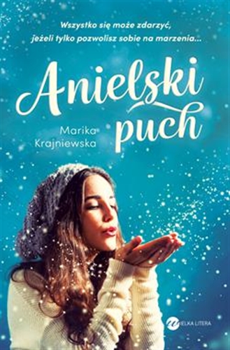 Okładka książki Anielski puch / Marika Krajniewska.