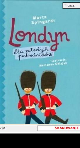 Okładka książki Londyn dla młodych podróżników / Marta Spingardi ; ilustracje Marianna Oklejak.