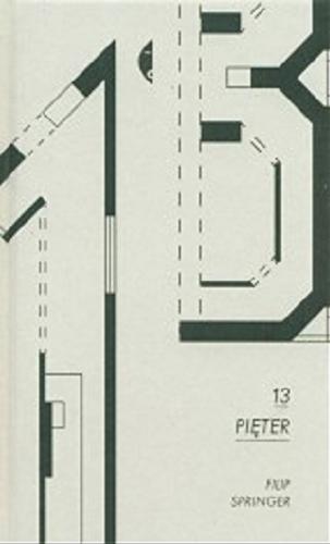 Okładka książki 13 pięter / Filip Springer.