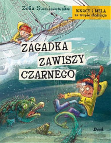 Okładka książki Zagadka Zawiszy Czarnego / Zofia Staniszewska ; ilustracje Artur Nowicki.