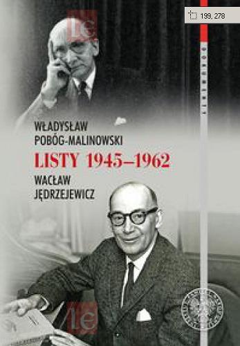 Okładka książki  Listy 1945-1962  2