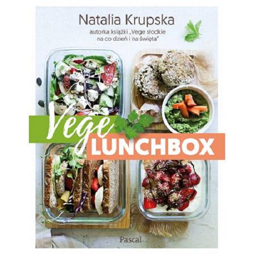 Okładka  Vege lunchbox / Natalia Krupska.