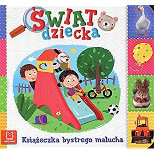 Okładka książki Książeczka bystrego malucha / [ilustracje Ewa Nawrocka ; opracowanie Anna Podgórska].