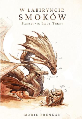 Okładka książki W Labiryncie Smoków / Marie Brennan ; przekład Danuta Górska ; ilustracje Todd Lockwood.