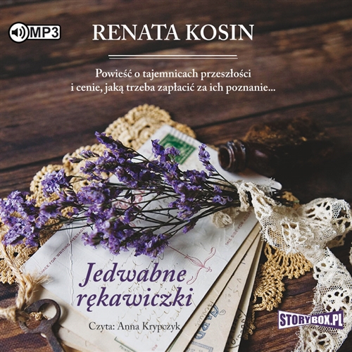 Okładka książki Jedwabne rękawiczki / Renata Kosin.