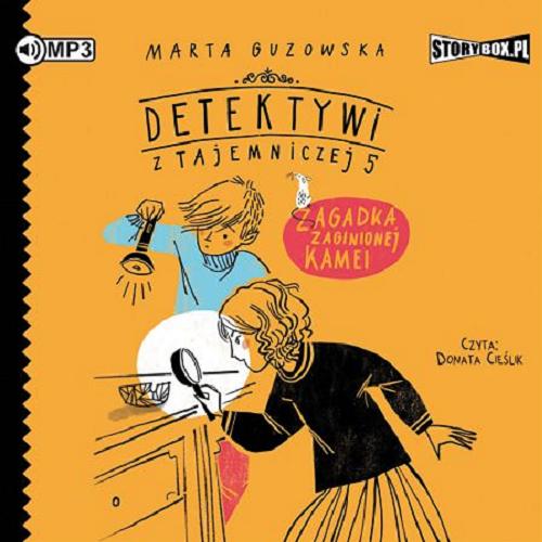 Okładka książki Zagadka zaginionej kamei [Dokument dźwiękowy] / Marta Guzowska.
