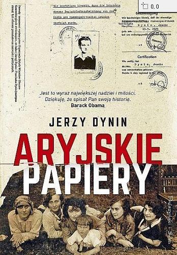 Okładka książki Aryjskie papiery / Jerzy Dynin.