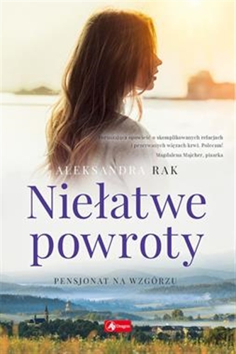 Okładka książki Niełatwe powroty / Aleksandra Rak.