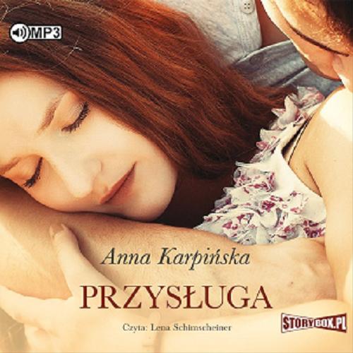 Okładka książki Przysługa [E-audiobook] / Anna Karpińska.