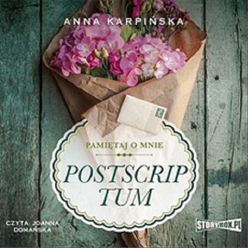 Okładka książki Postscriptum [E-audiobook] / Anna Karpińska.