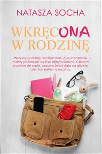 Okładka książki Wkręcona w rodzinę / Natasza Socha.