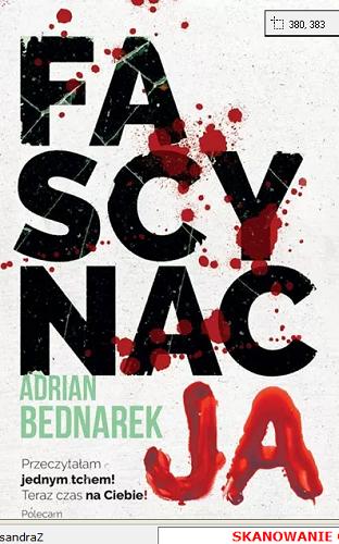 Okładka książki Fascynacja / Adrian Bednarek.