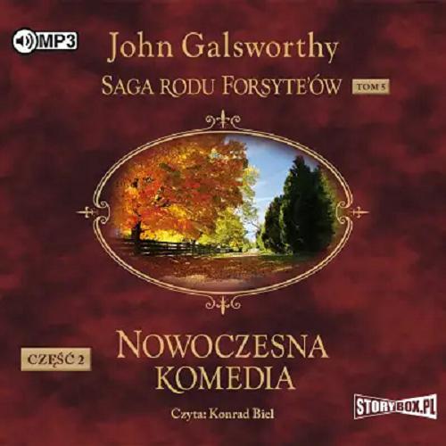 Okładka książki Saga rodu Forsyte`ów : [ Dokument dźwiękowy ] / T. 5 John Galsworthy ; przekład: Krystyna Czerwijowska, Tadeusz Jakubowicz.